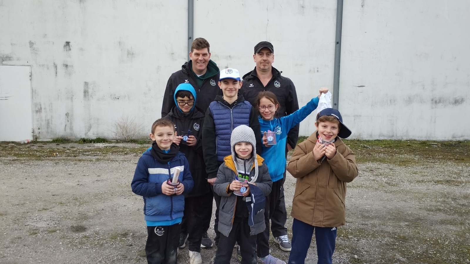Un beau stage de début de saison pour les jeunes de l'école de Pétanque de Pavilly