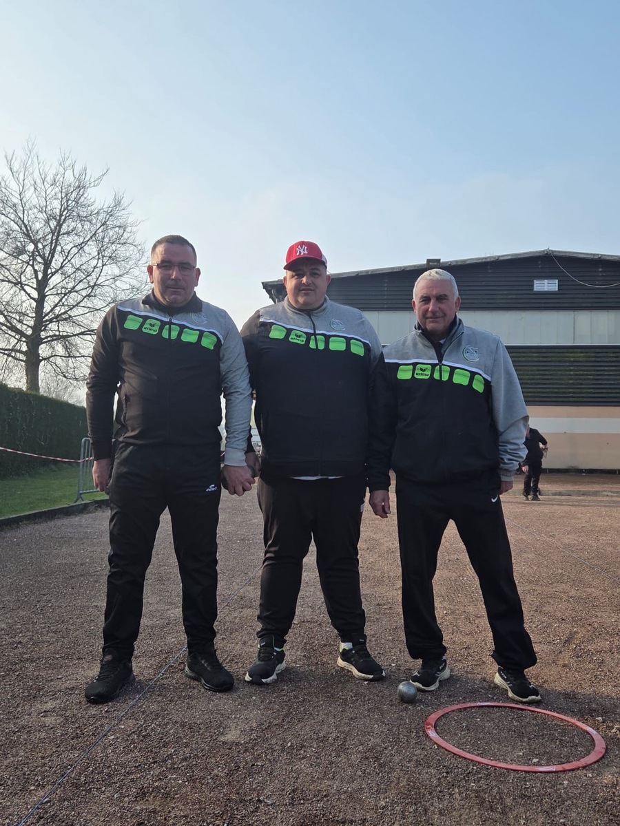 Finale Championnat Départemental Triplette promotion