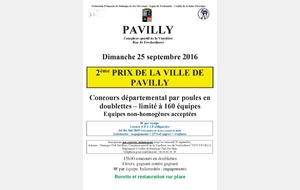 PRIX DE LA VILLE DE PAVILLY