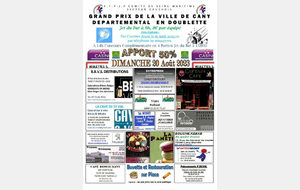 PRIX DE LA VILLE EN DOUBLETTES