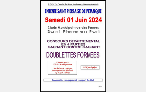 Concours St Pierre en Port