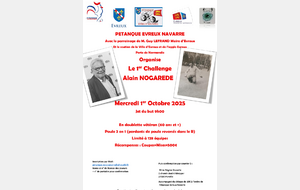 Challenge doublette vétérans