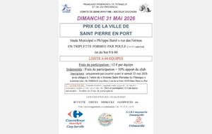 Prix de la ville de St Pierre en Port