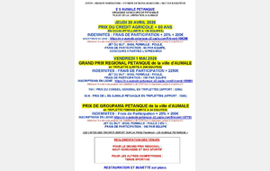 Régional triplette + doublette féminin