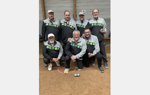 1ère journée du CDC vétérans, les 2 équipes du PCP commencent bien !