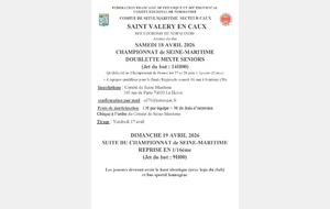 Championnat Départemental Doublette mixte
