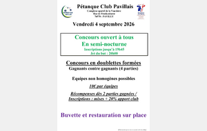 Ouvert à tous Pavilly le 4 septembre